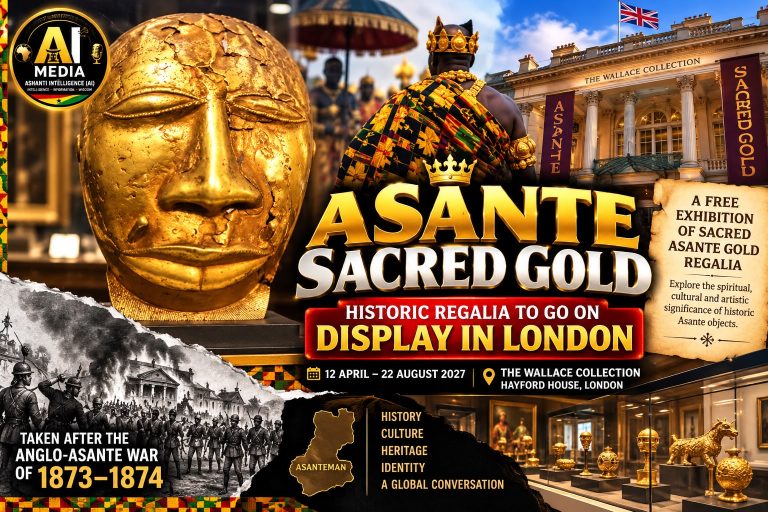 🇬🇭 ASANTE SACRED GOLD: Historic Regalia Taken After the 1874 War to Go on Display in London
